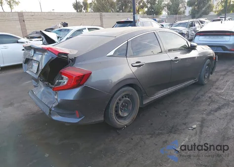 2016 Honda Civic Lx из США, поврежденный, VIN 19XFC2F58GE204028